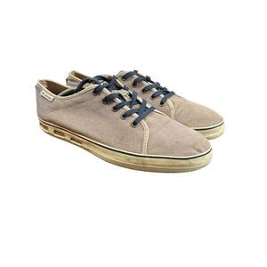 Columbia Vulc N Vent Shore Lace Casual Shoe - Men's-Silver Sage/Collegiate Navy